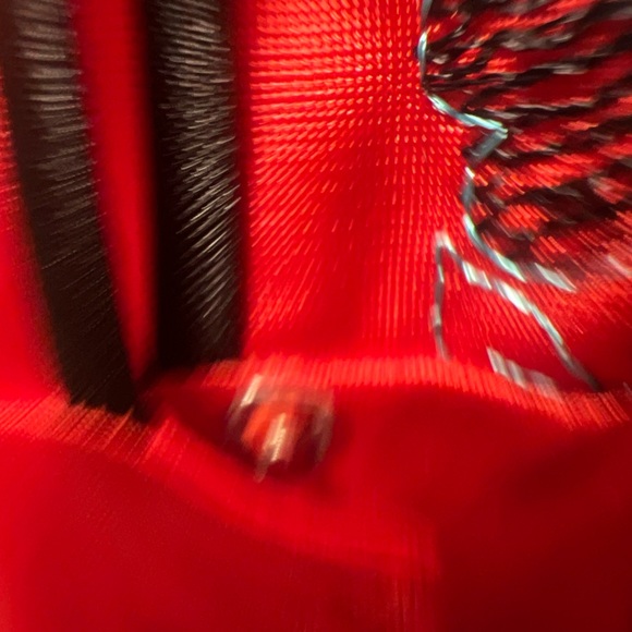 JCPenny Vintage Japanese Inspired Red Misses Medium  Robe - Picture 15 of 15